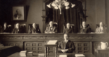 First Justices of the Seven–Member Nebraska Supreme Court